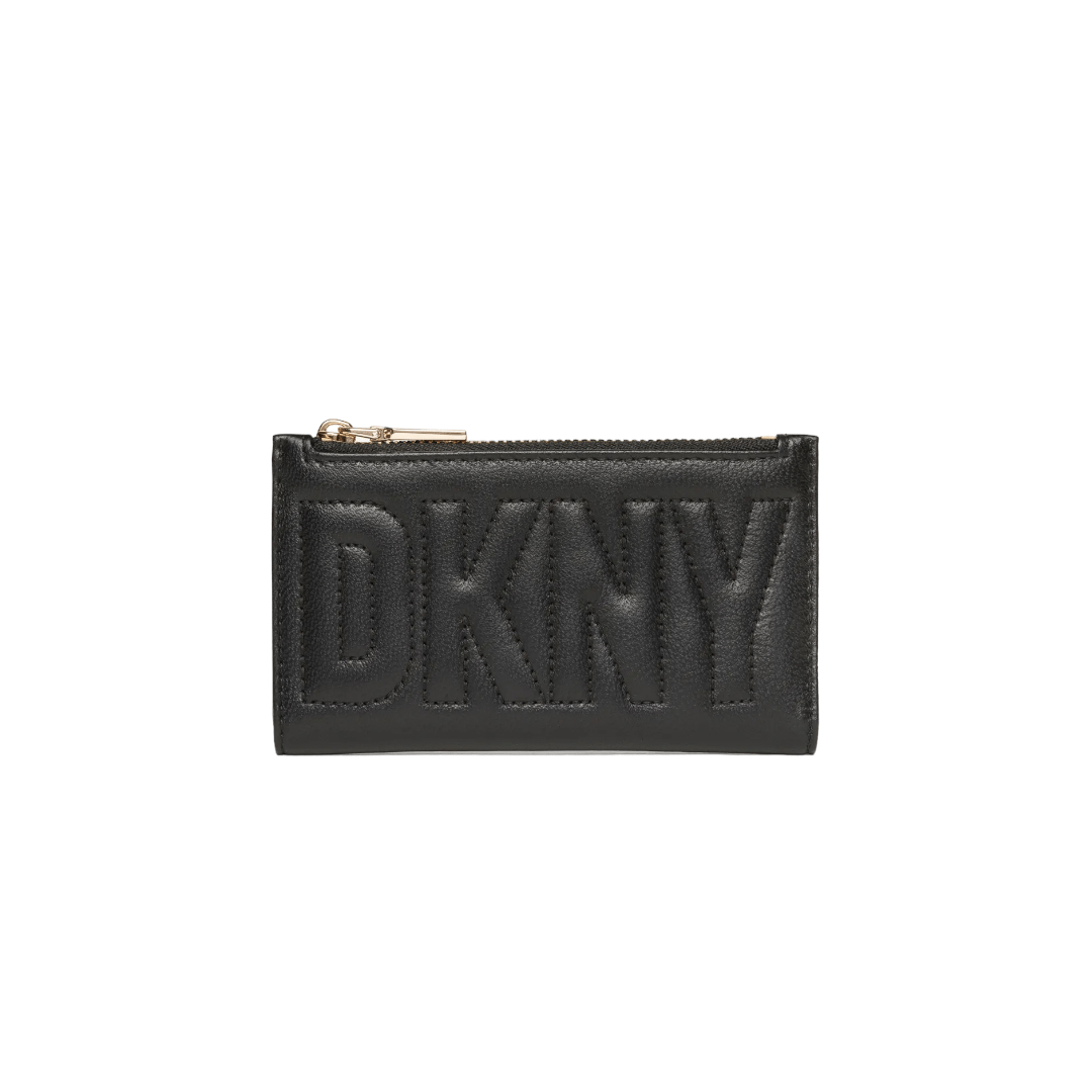 Dkny Women's Millie Leather Top Handle Crossbody Bag in Black